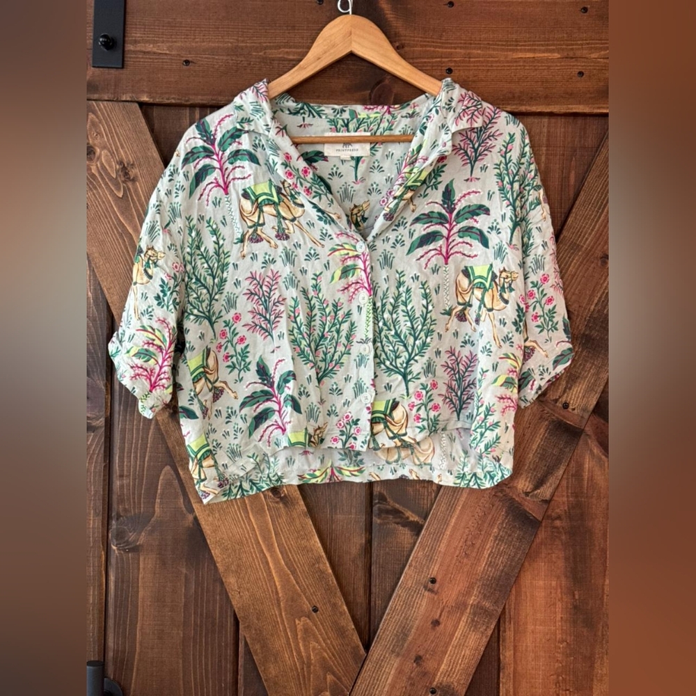 Printfresh Botanical Print Pajama Set - image 4